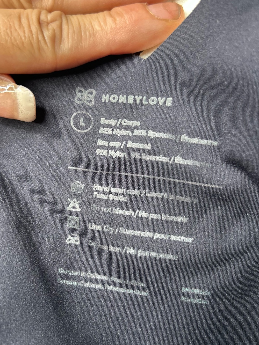 Honeylove Smooth Support Bralette - Black - Picture 5 of 5